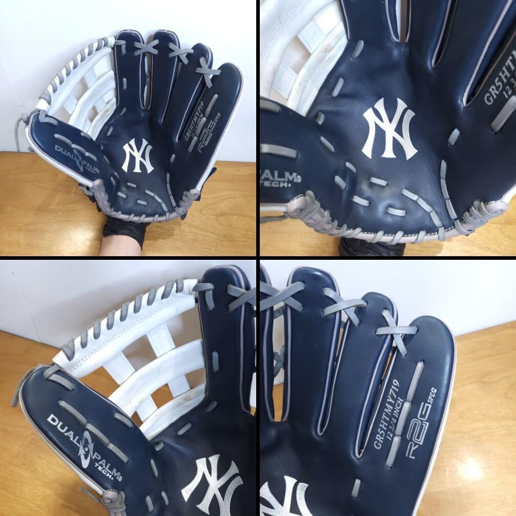 ローリングス MLB TEAM NYヤンキース アーロンジャッジ型 軟式グローブ