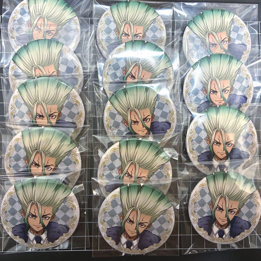 石神千空 缶バッジ Dr.STONE チェス　ファミマ　12個