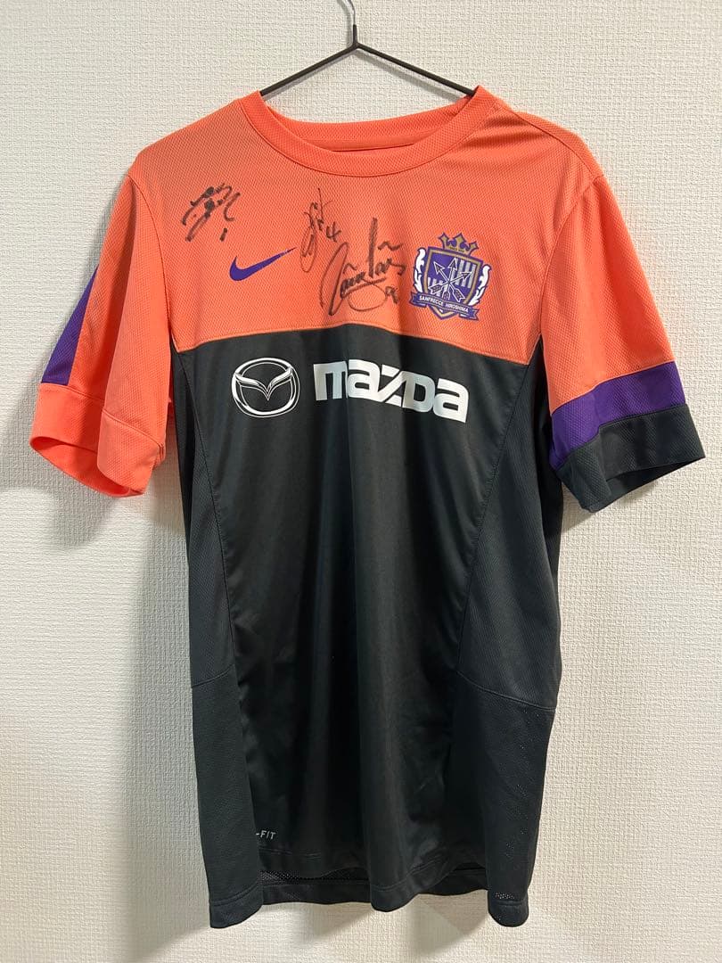 Nike サンフレッチェ広島サイン入りシャツ