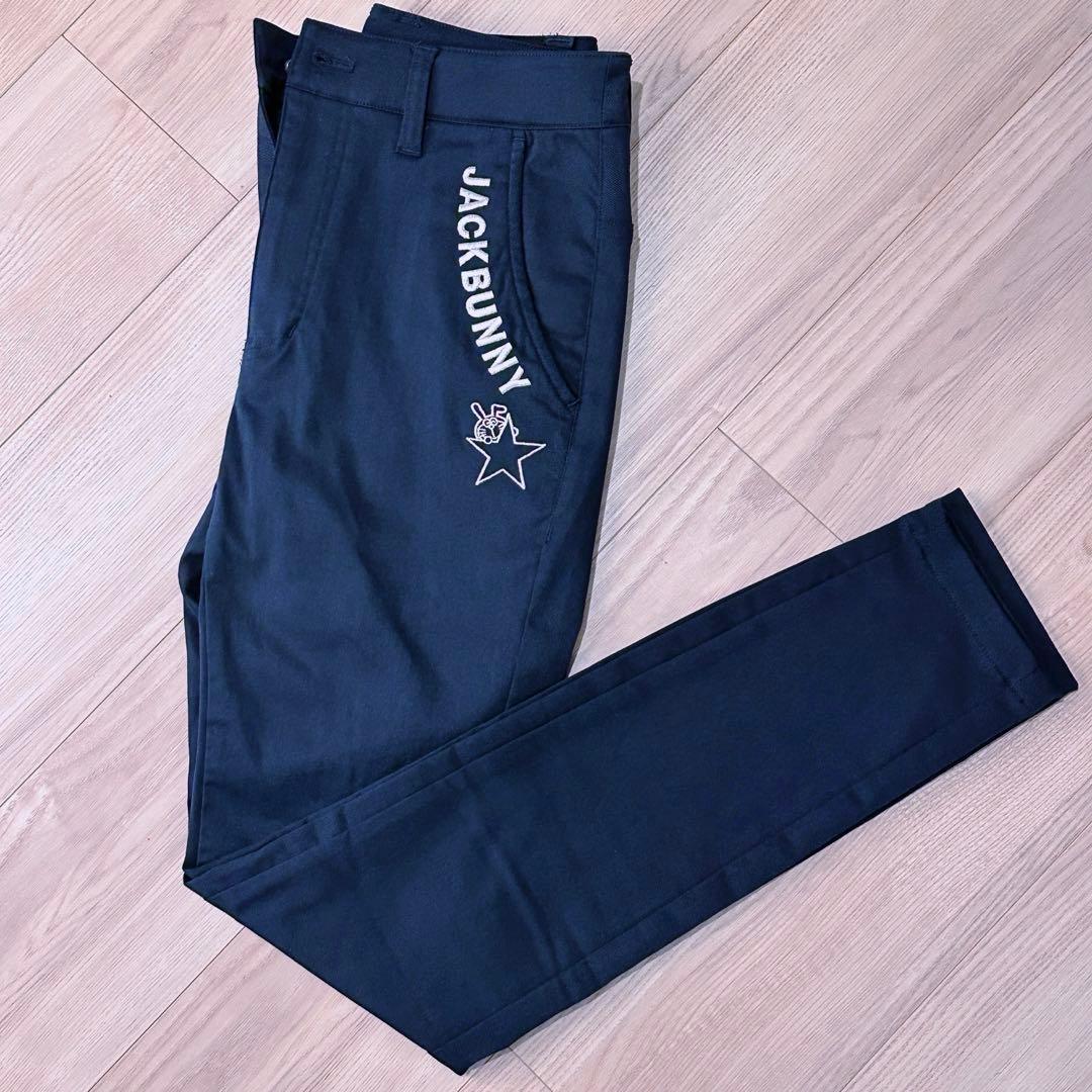 パーリーゲイツ　ジャックバニー　裏起毛　暖かい　パンツ　00サイズ