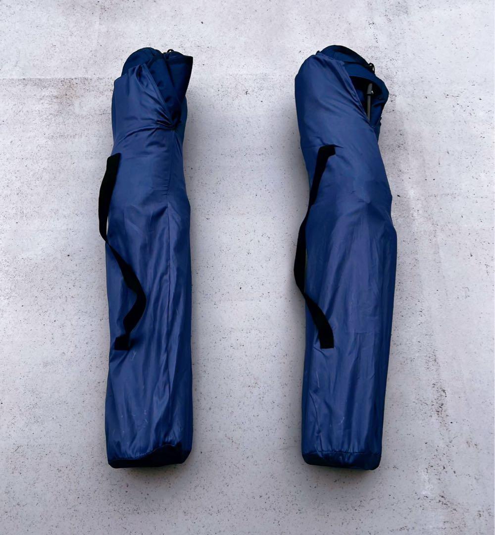 ニトリ　バタフライチェア　ネイビー　2脚