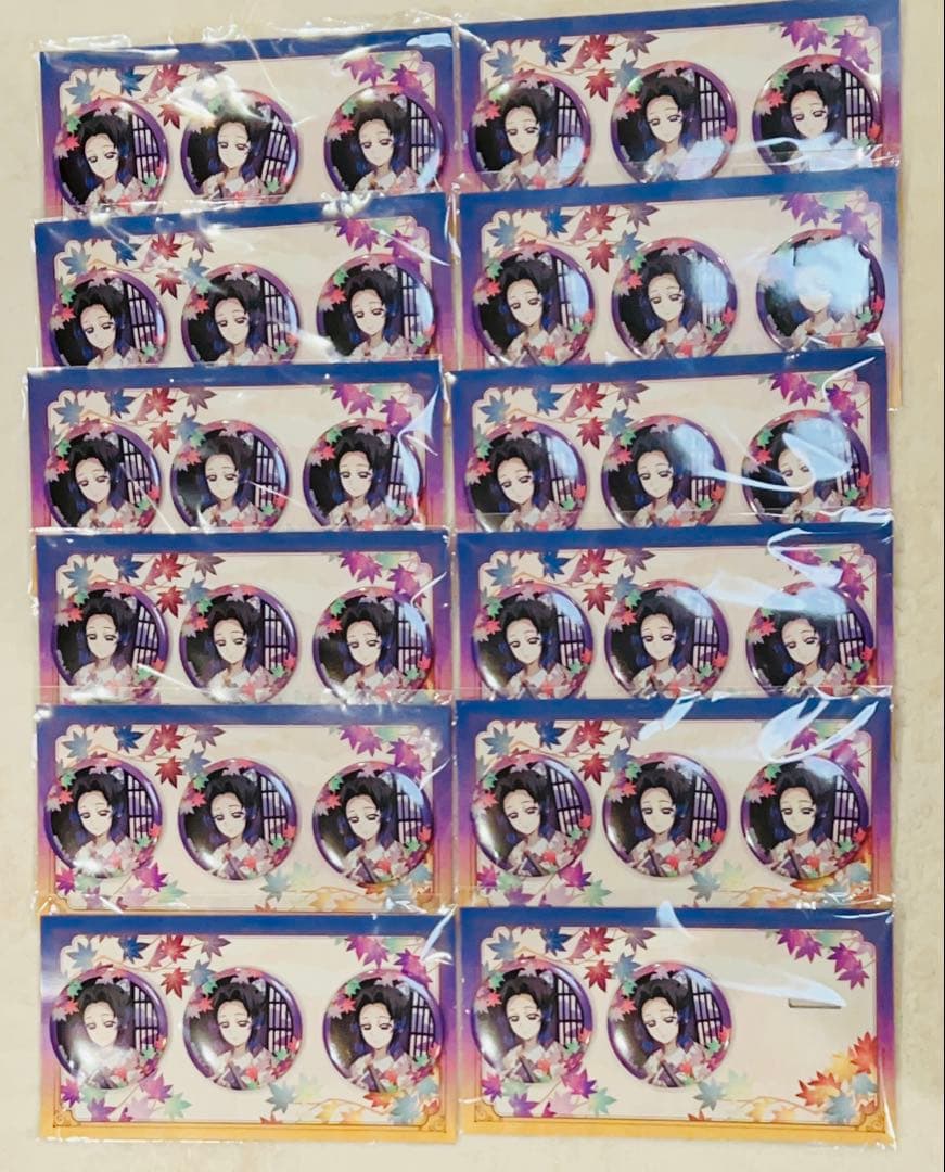 鬼滅の刃 京まふ 胡蝶しのぶ 缶バッジ 35点セット
