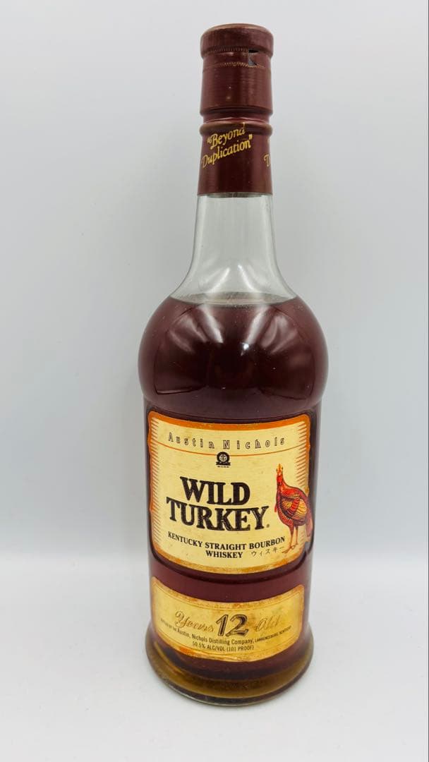 WILD TURKEY ワイルドターキー 12年 旧 分割ラベル ウイスキー