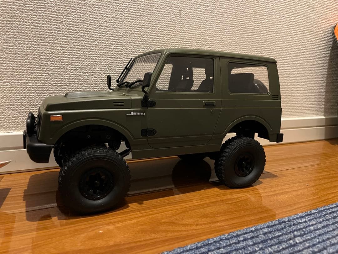 WPL JAPANスズキジムニー　オプションパーツ組込済み　オマケ付