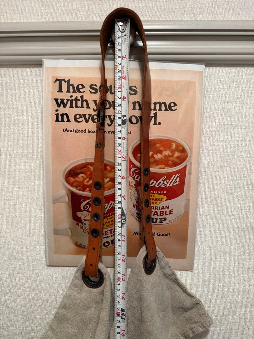 イヴアンドリューYVES ANDRIEUX リネンショルダーバッグ