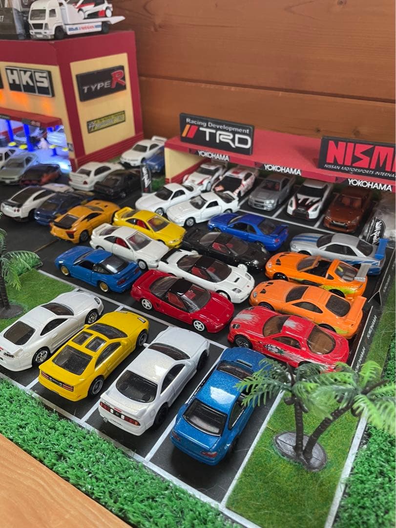 トミカ/ホットウィール 110台+ジオラマセット