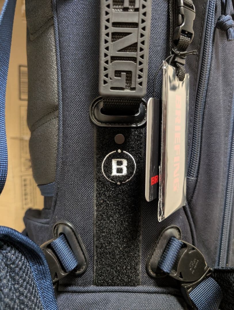 【美品】BRIEFINGGOLF CR-4 #02 キャディバッグ ネイビー