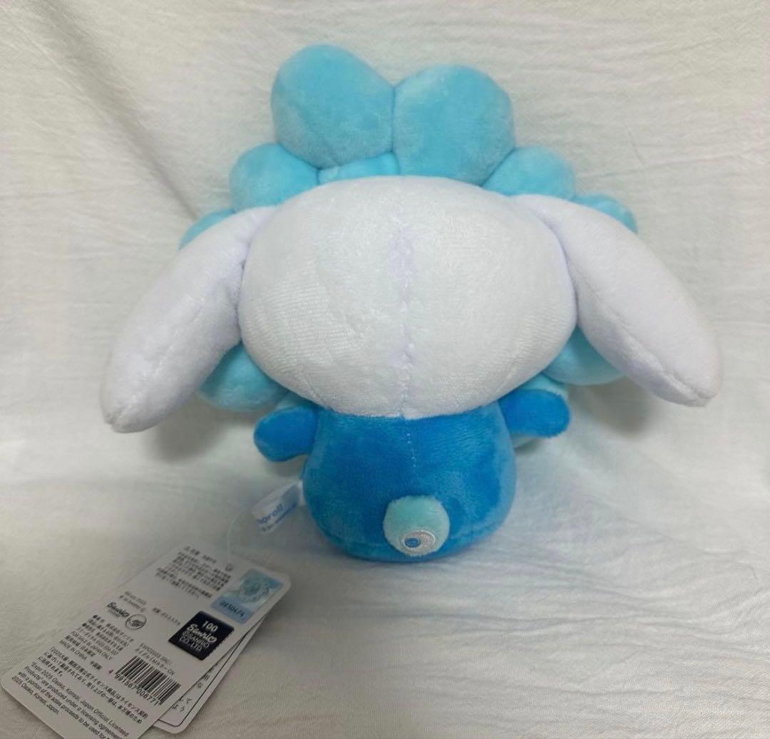 ＜美品＞会場限定カラー　シナモロール　ミャクミャクなりきりぬいぐるみ　M