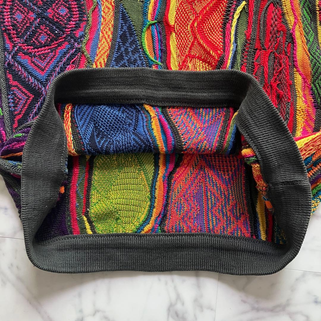 COOGI 3Dニット セーター 白タグ コットン100% オーストラリア製