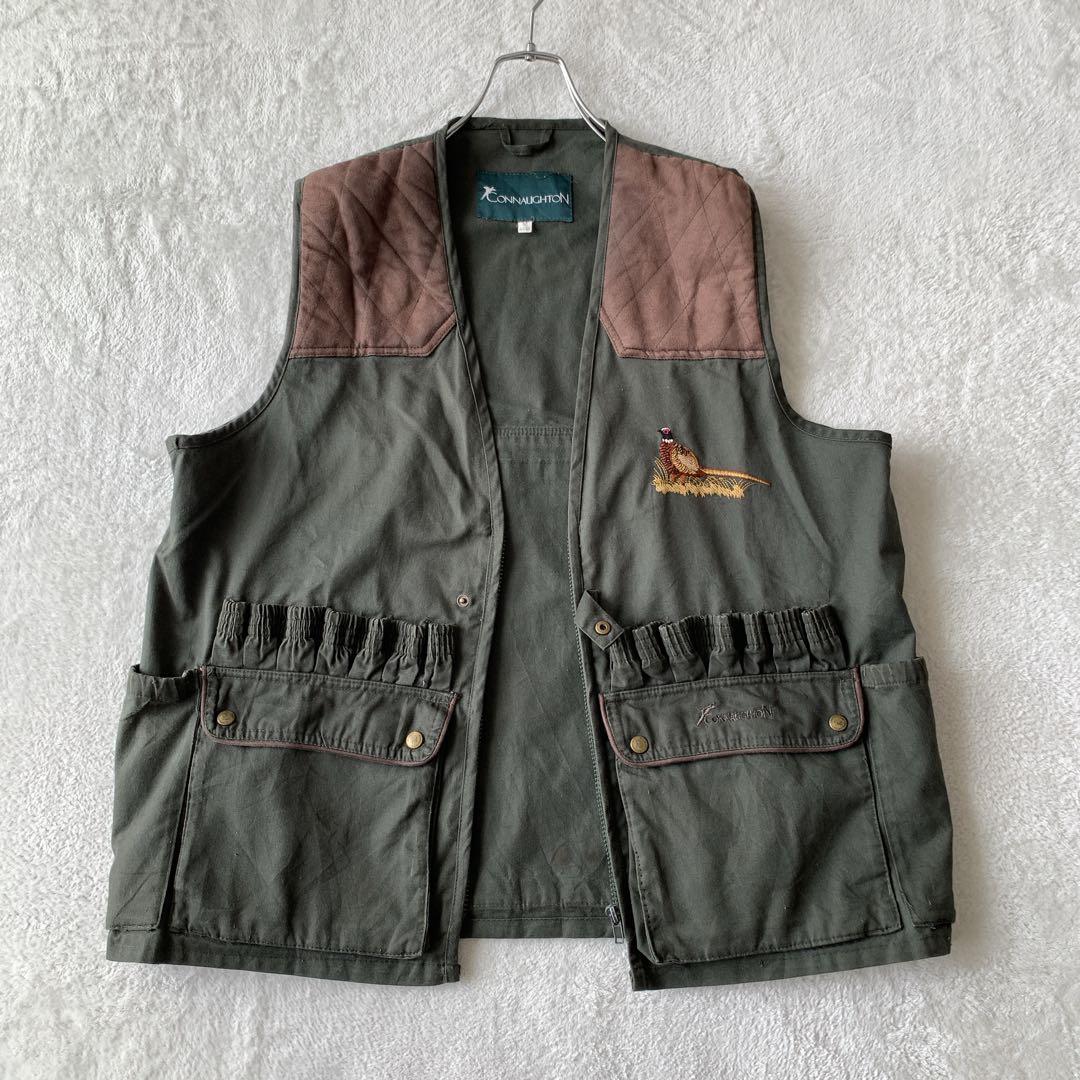 希少 CONNAUGHTON コノートン ハンティング ベスト Vintage
