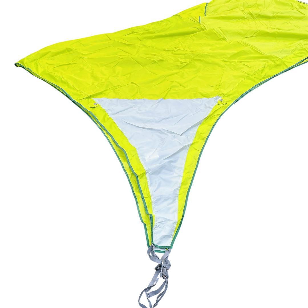 付属品完備 コールマン パーティシェード300 タープ ライムグリーン