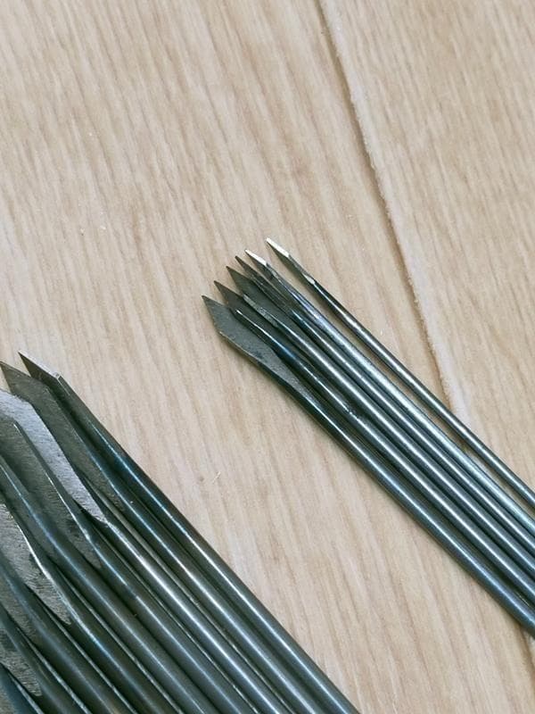 限定価格 和竿製作工具・竹節抜き2.5mmmm～12mm20本 限定仕様