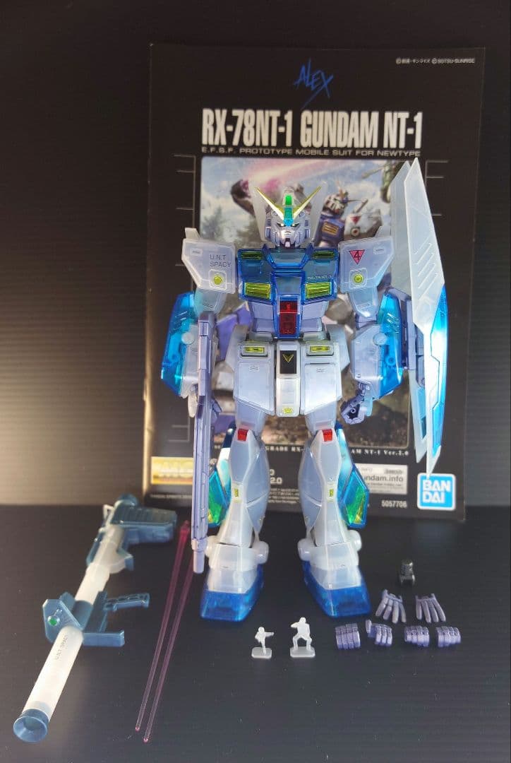 RX-78NT-1 GUNDAM NT-1 クリアカラー　完成品