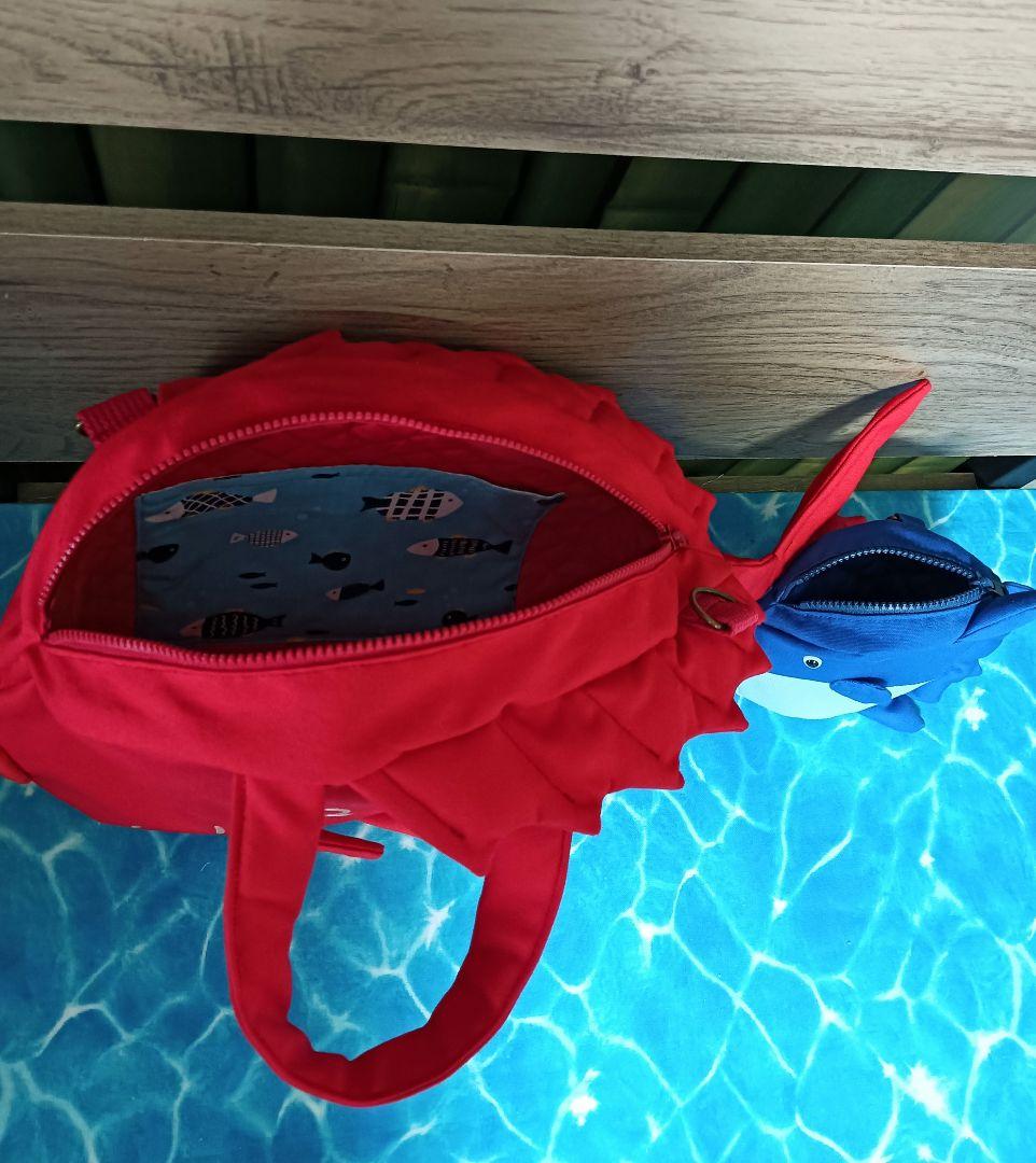 あいこです　金目鯛ショルダーバッグ　マンボウポーチ　ペンギン親子