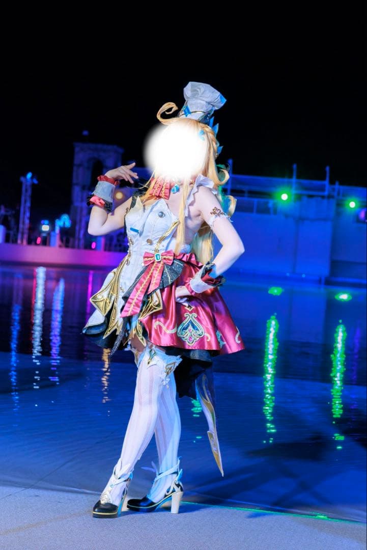 原神　エスコフィエ　コスプレ衣装　フルセット ウィッグ、靴