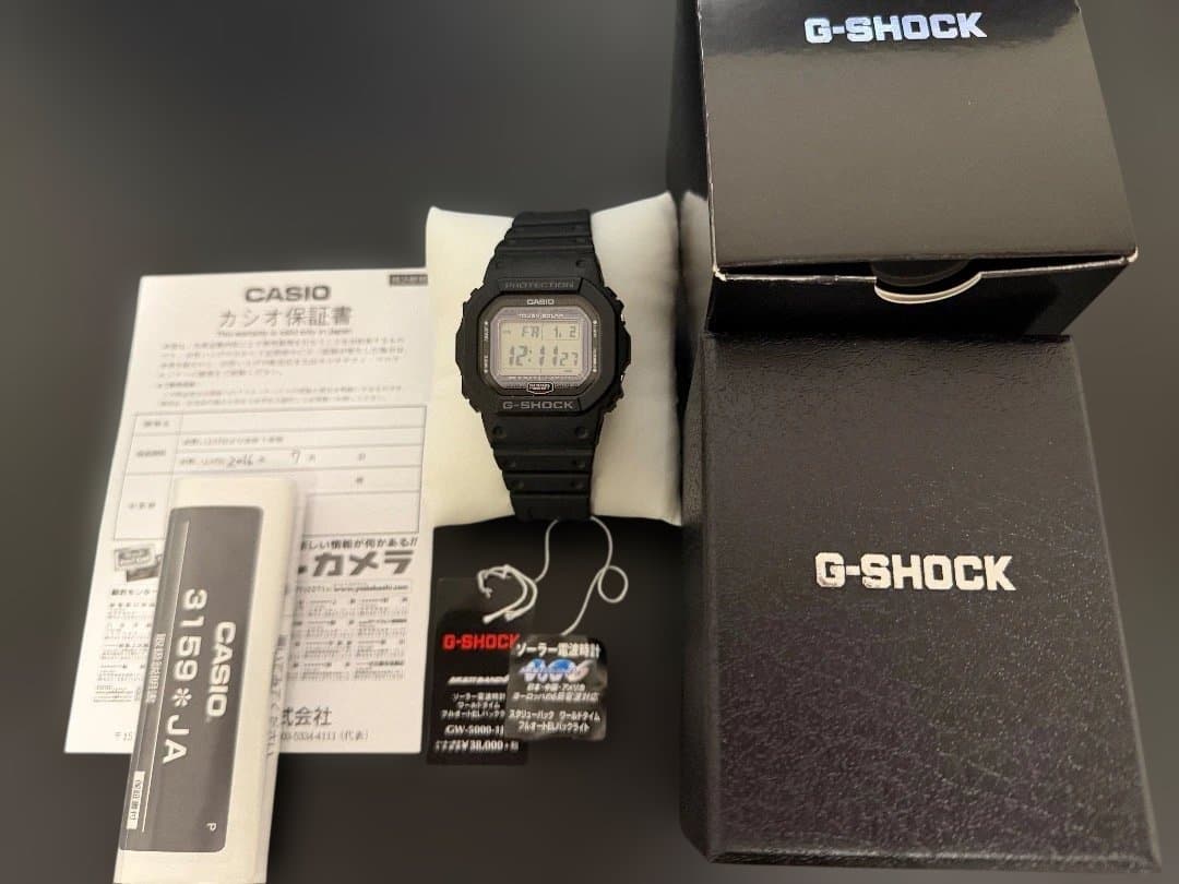 時計 CASIO G-SHOCK GW-5000-1JF