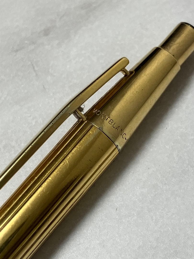 筆記OK★Mont Blanc　モンブラン　ノブレス　ボールペン　ノック式