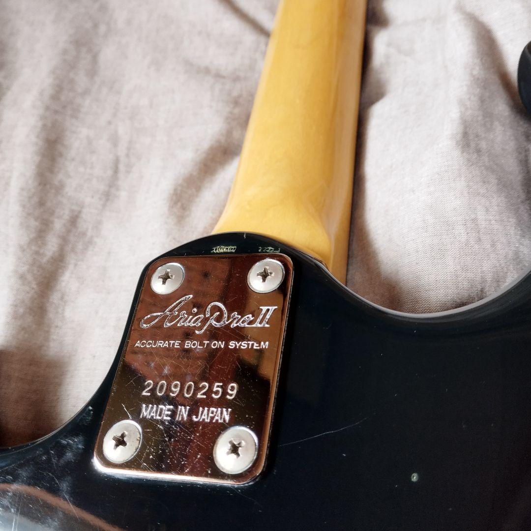 Aria pro ⅱ RS specialV MIJ 6弦ペグ不調