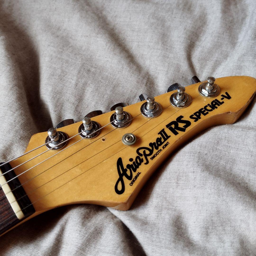 Aria pro ⅱ RS specialV MIJ 6弦ペグ不調