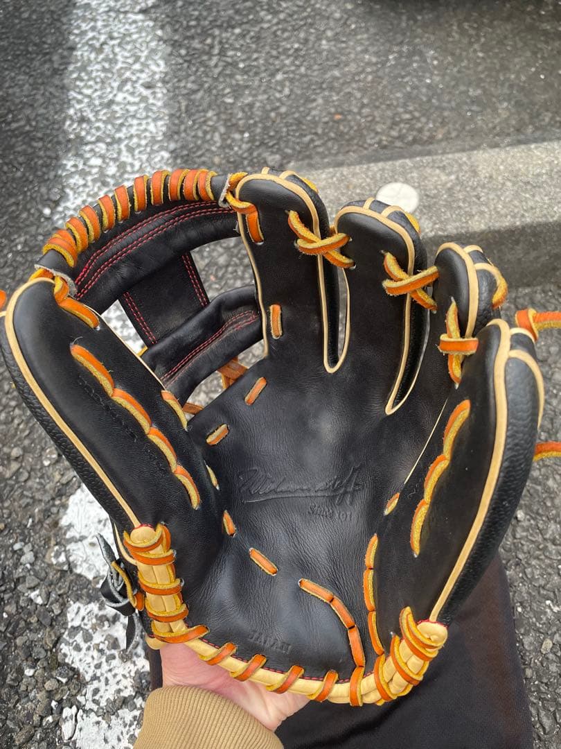 サクトラテツ 軟式 wilson 1723 オーダー ネーム刺繍なし