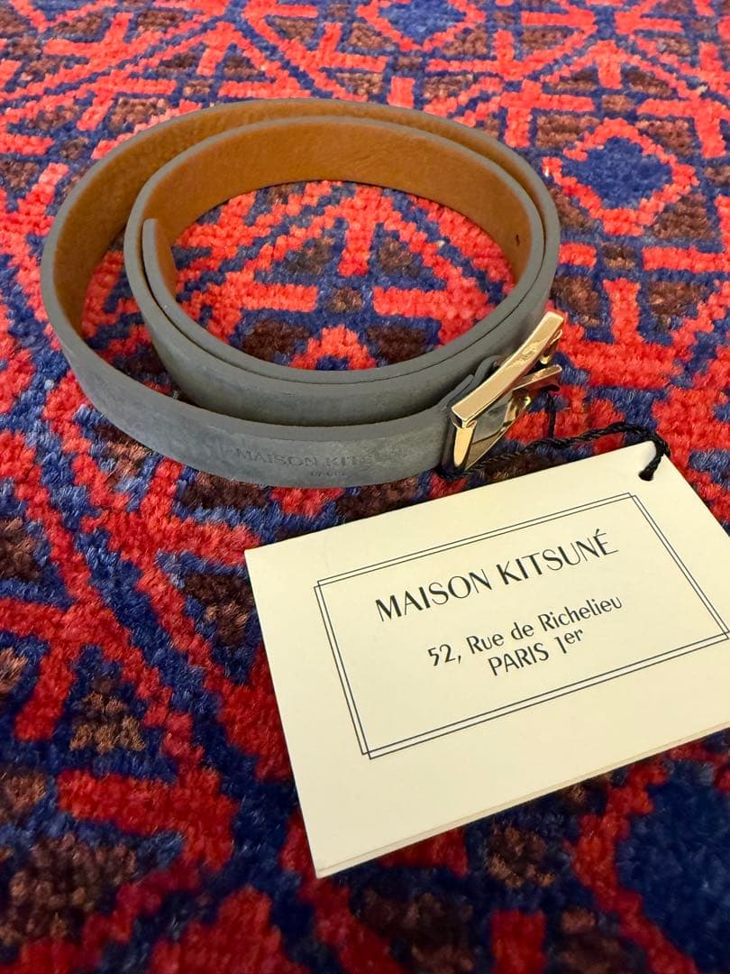 【新品未使用】メゾンキツネ　ベルト