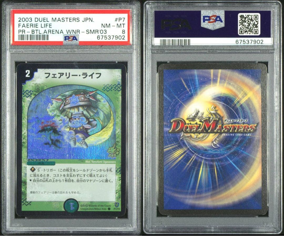 【PSA8】フェアリー・ライフ　フェアリーライフ　プロモ　初期　ホイル