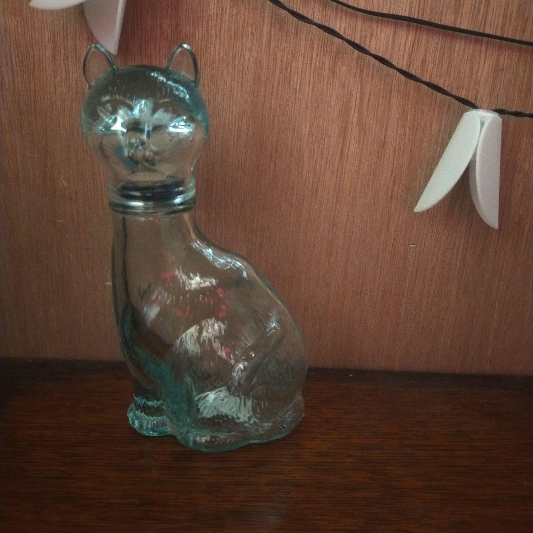 【nac】Vetreria Etrusca glass catbottle