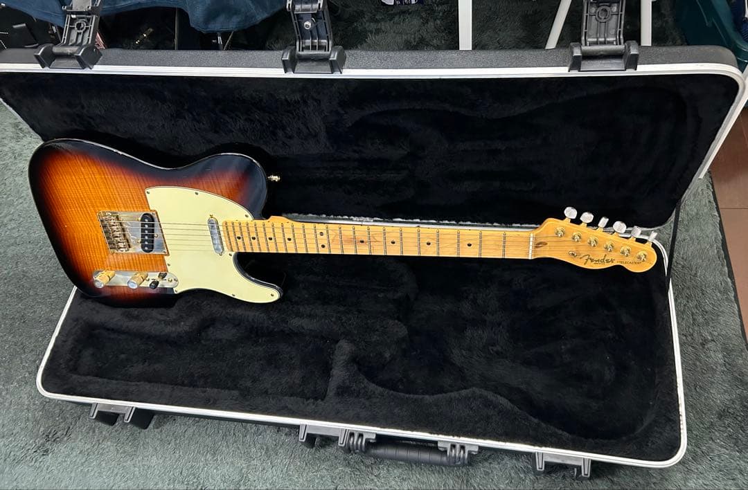 極希少 Fender USA Telecaster 60th 極上キルトトップ