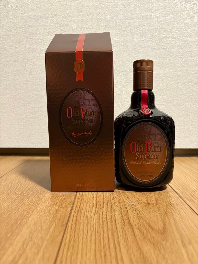 Old Parr Superior 750ml 箱入り