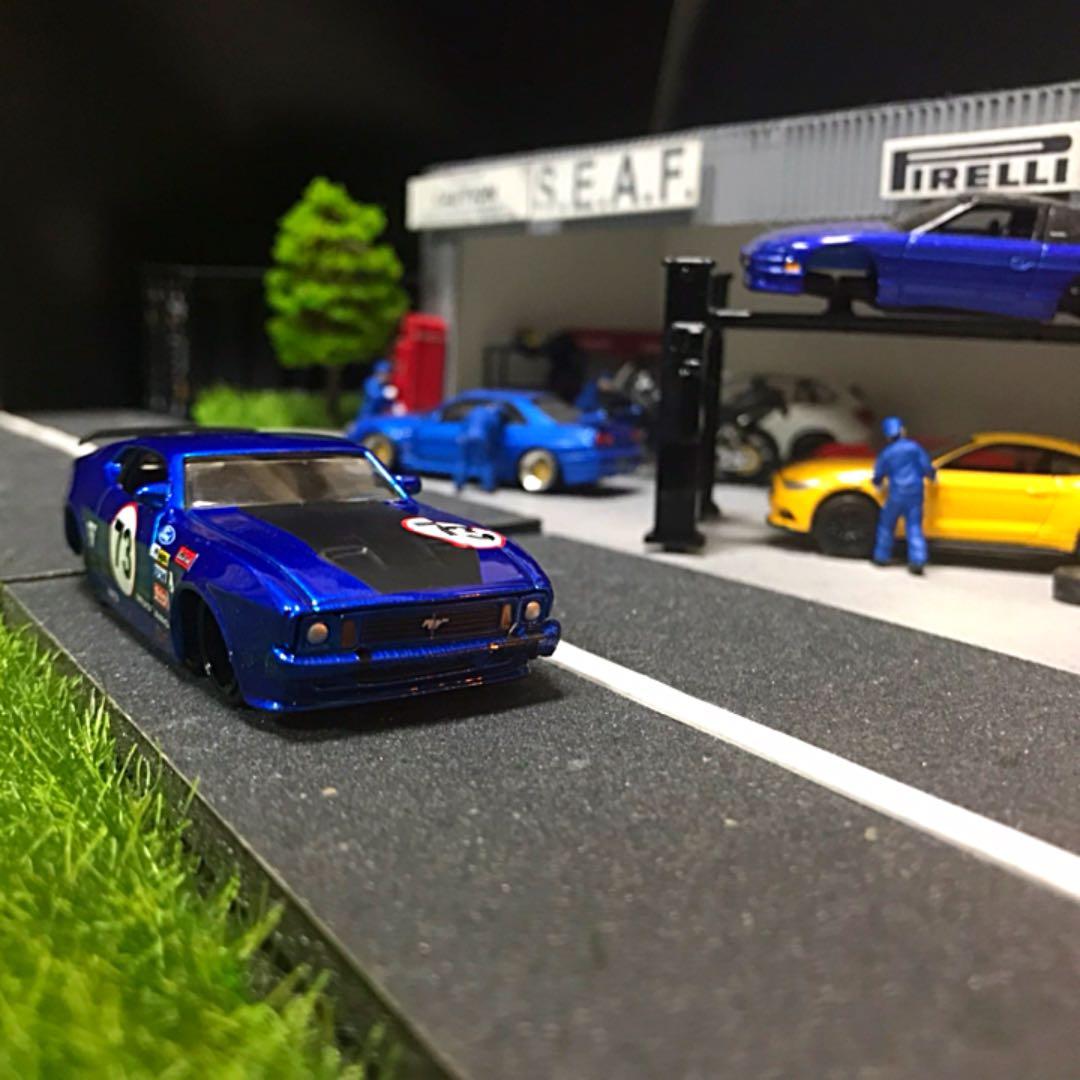 Jadatoys ビックタイムマッスル マスタング マッハ1 レース仕様