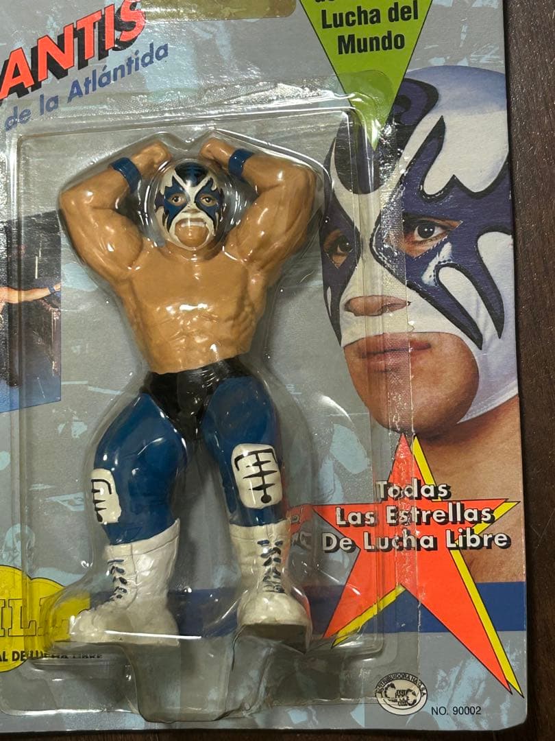 CMLLルチャドールアトランティスフィギュア