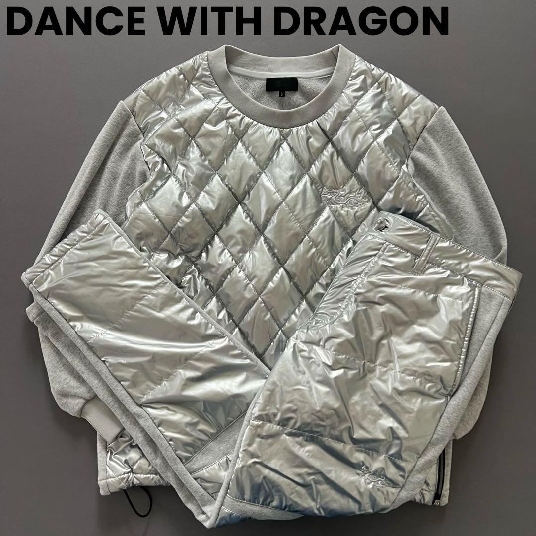 DANCE WITH DRAGON ダンスウィズドラゴン　セットアップ　中綿入り