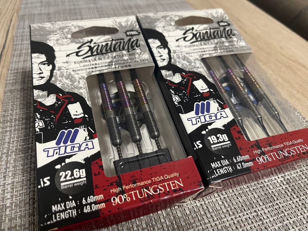 TIGAティガ サンタナ 幕内邦昌モデル 2BA steel ダーツ バレル