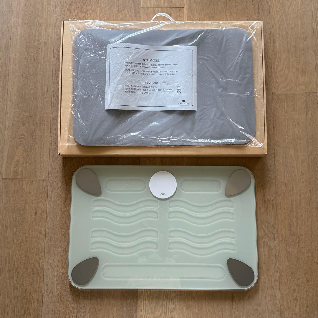 Smart Bath Mat スマートバスマット グレー 体重計 issin