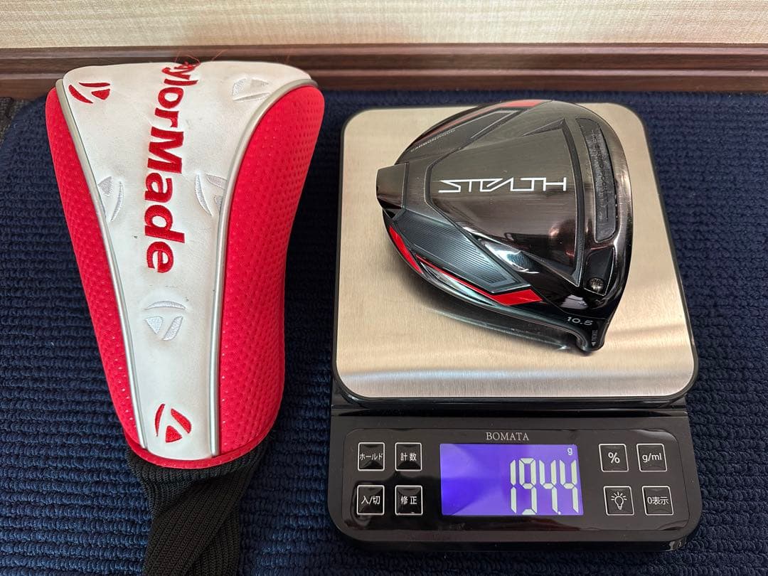 ミラクル 状態良好 ステルス　10.5 ドライバーヘッド　テーラーメイド