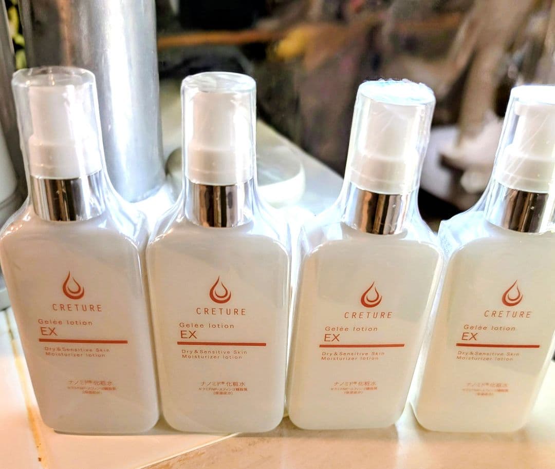 お肌の赤み消しクレチュールジュレローションＥX（化粧水）60ml×4本