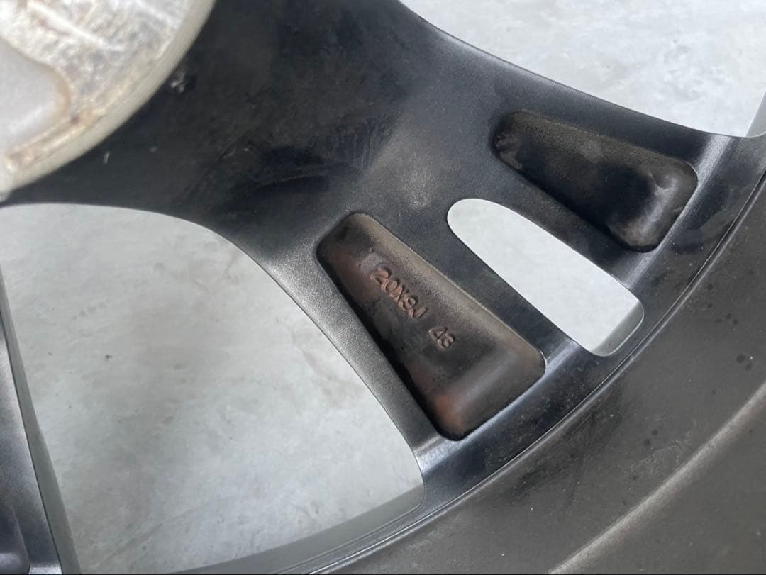 Y51純正ホイール　20インチ タイヤ新品　9J 34z