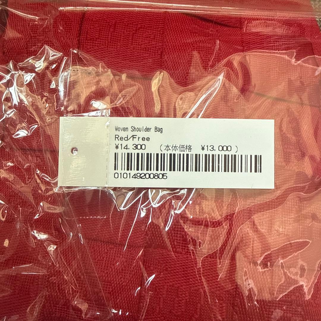 supreme ショルダーバッグ Woven shoulder bag シュプ