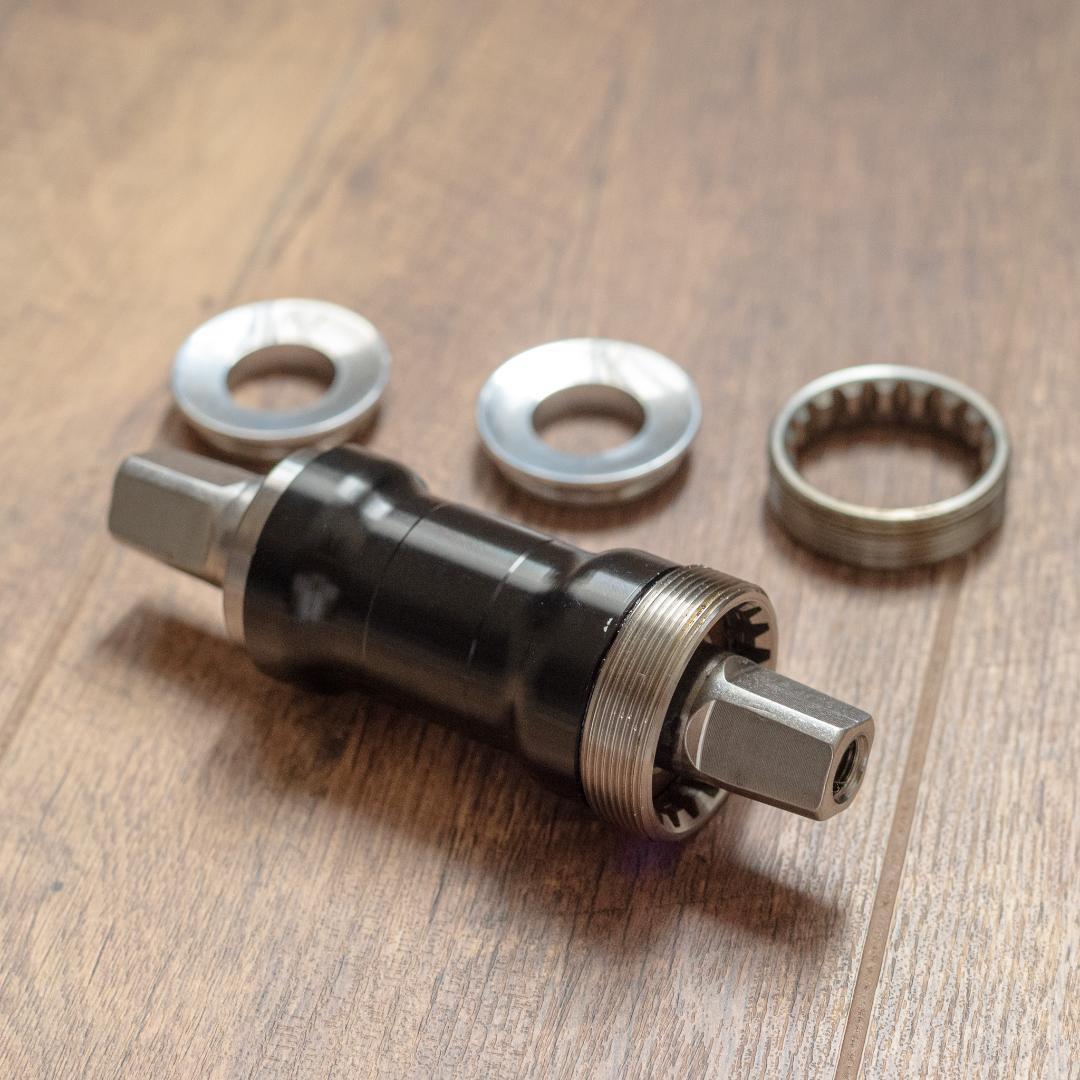 美品 phil wood フィルウッド BB ISO テーパー 110.5mm