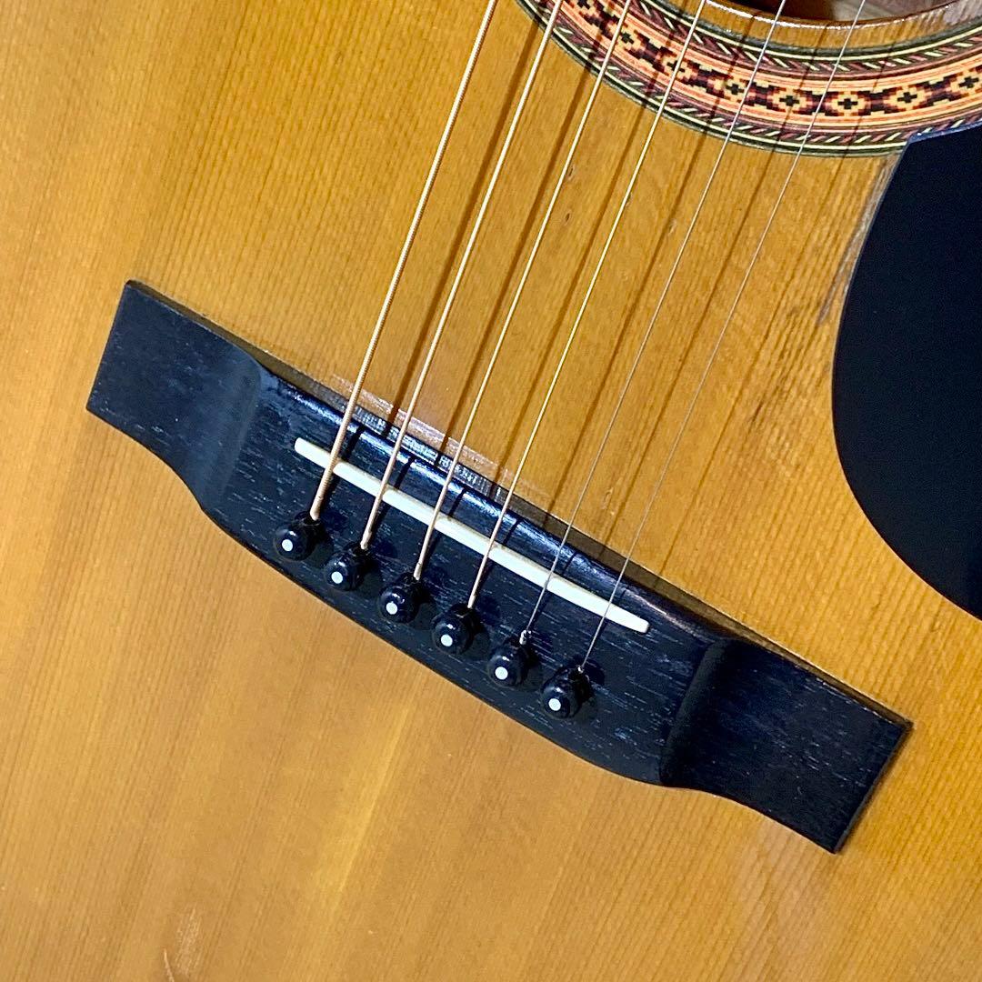 Greco グネコロゴ 国産ビンテージアコギ 弾きやすく調整済 70s 日本製