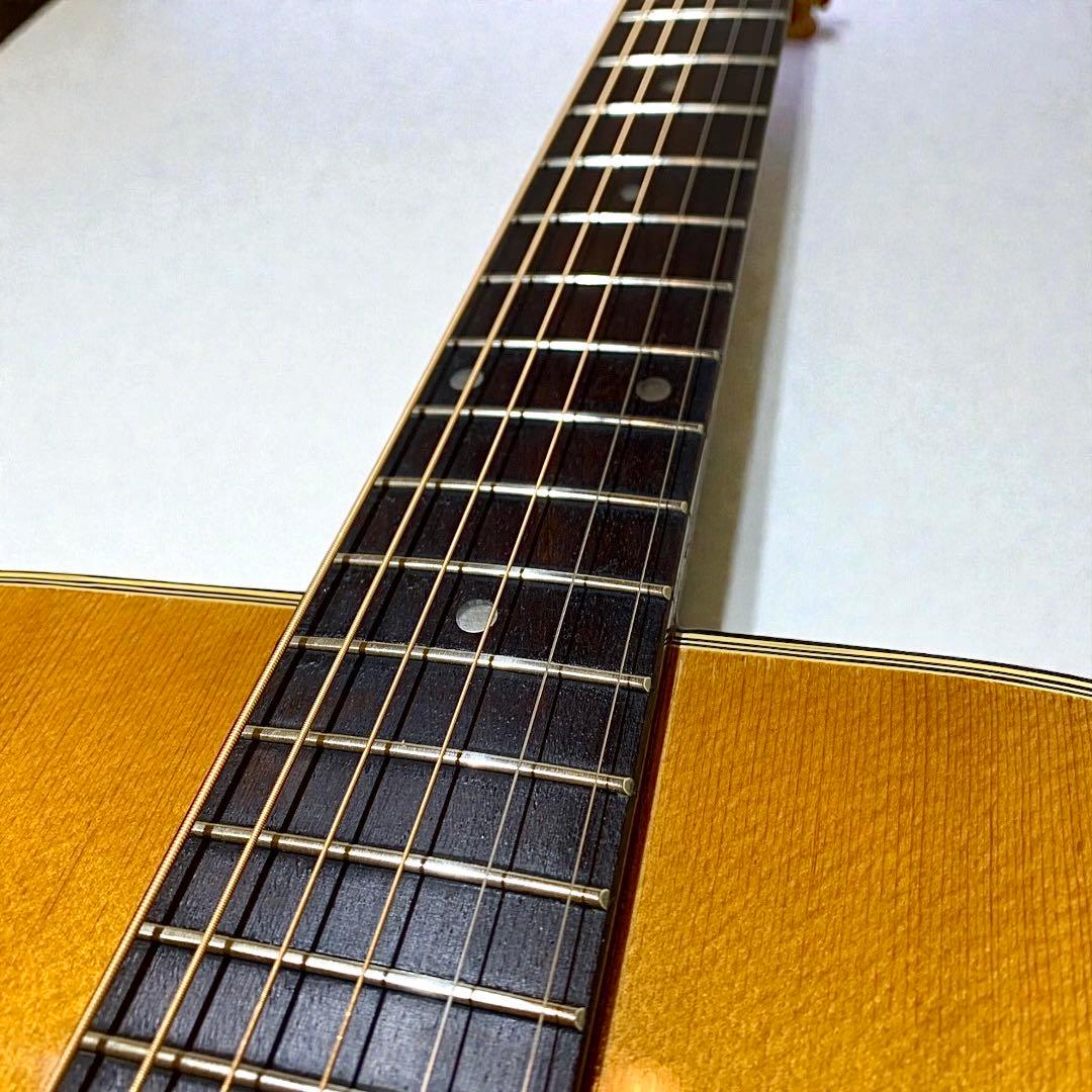 Greco グネコロゴ 国産ビンテージアコギ 弾きやすく調整済 70s 日本製