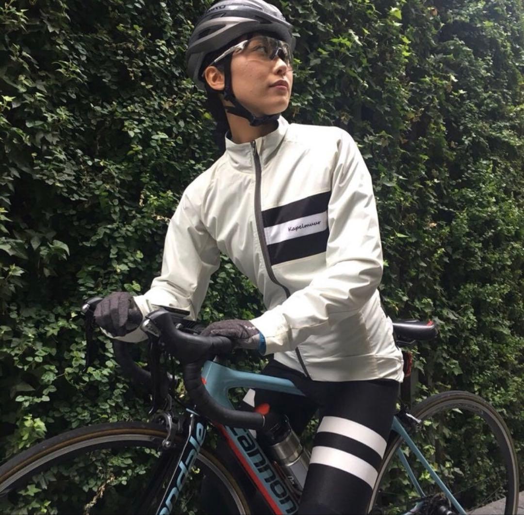 カペルミュール　ナイロンストレッチジャケット　ダブルライン