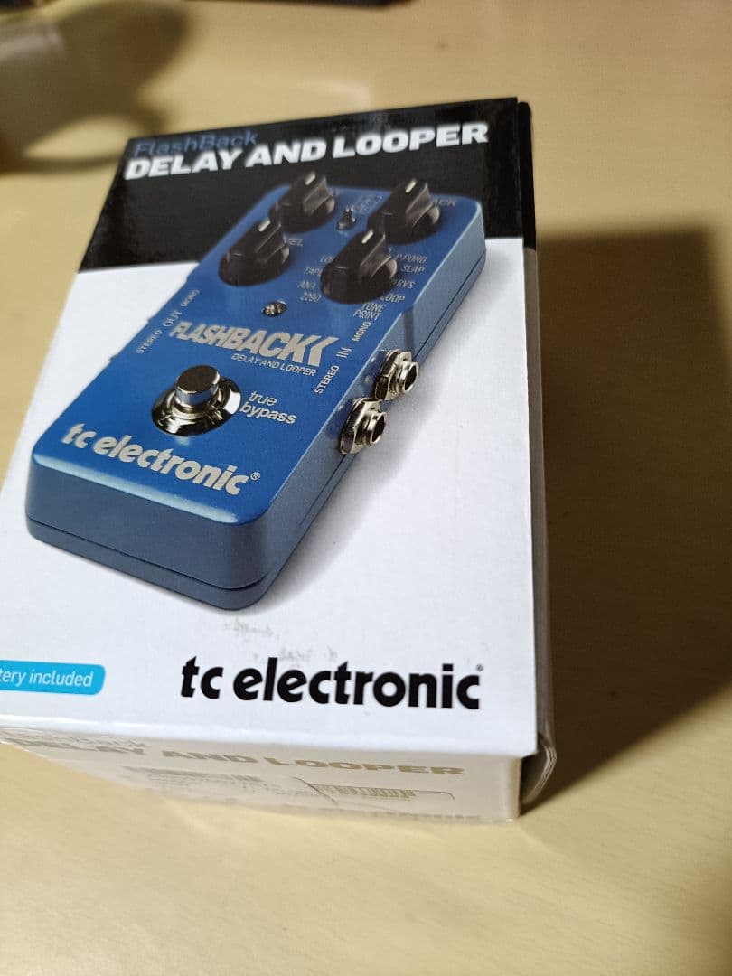 tc electronic FLASHBACK ディレイエフェクター　箱付き