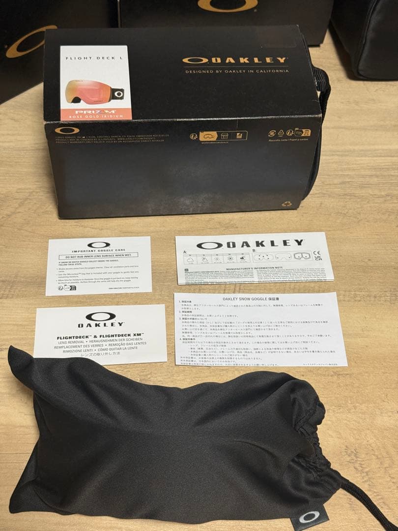 OAKLEY ゴーグル PRIZM ROSE GOLD IRIDIUM 7050