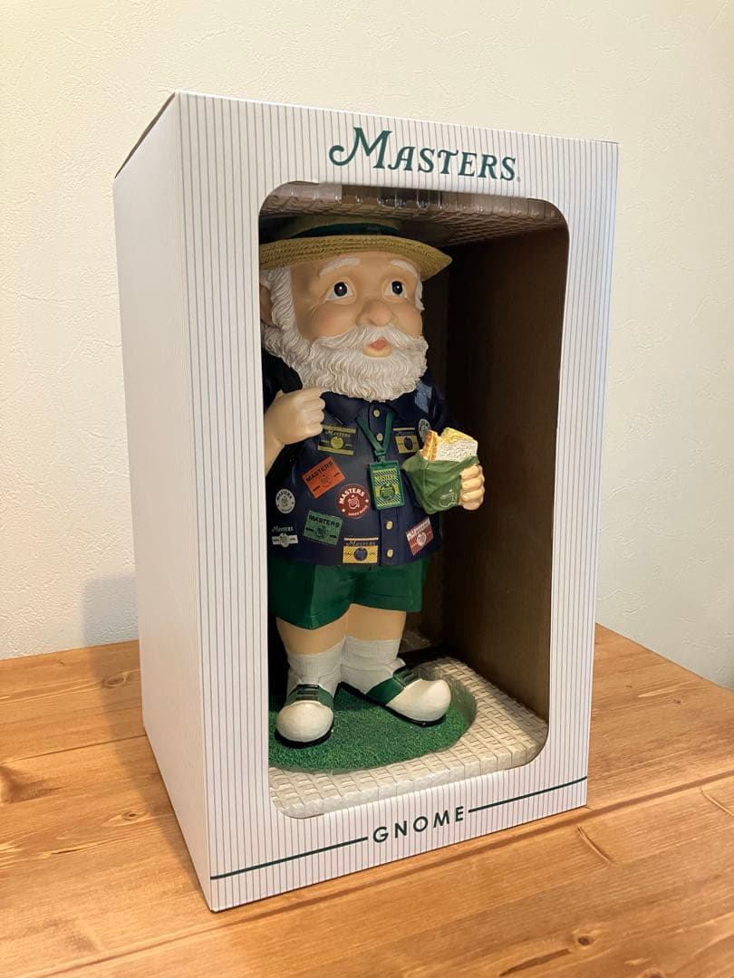 最終値下げ　2019年マスターズゴルフ　ガーデンノームGNOME（妖精）　大