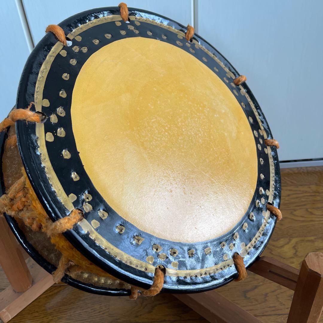 締太鼓、和太鼓、和楽器、バチ、3点セット