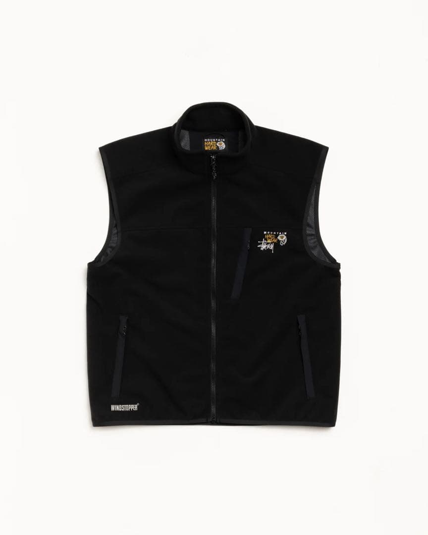 トップス STUSSY MOUNTAINHARDWEAR WINDSTOPPER VEST