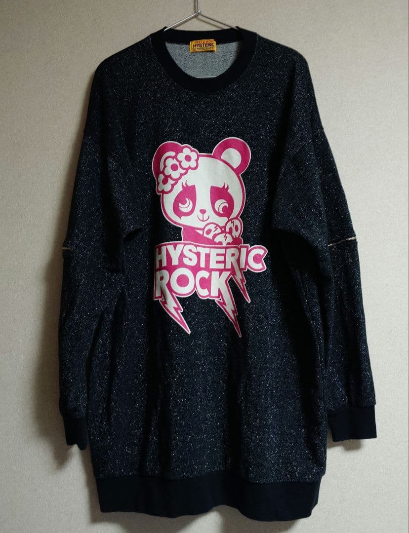 HYSTERIC ROCK PANDA ワンピース パンダ ワンピ ブラック