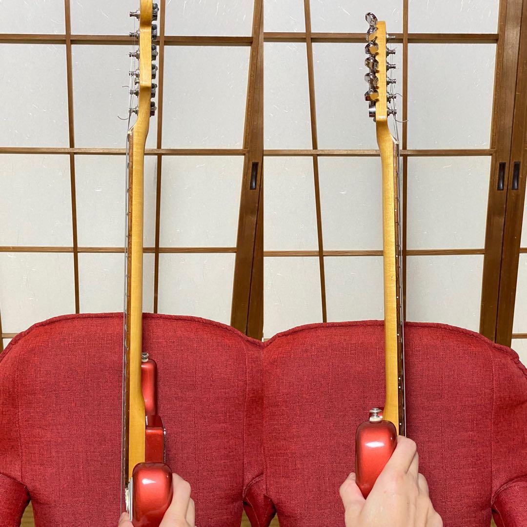 【美品】BUSKER'S バスカーズ ストラトキャスター 赤 エレキギター 入門