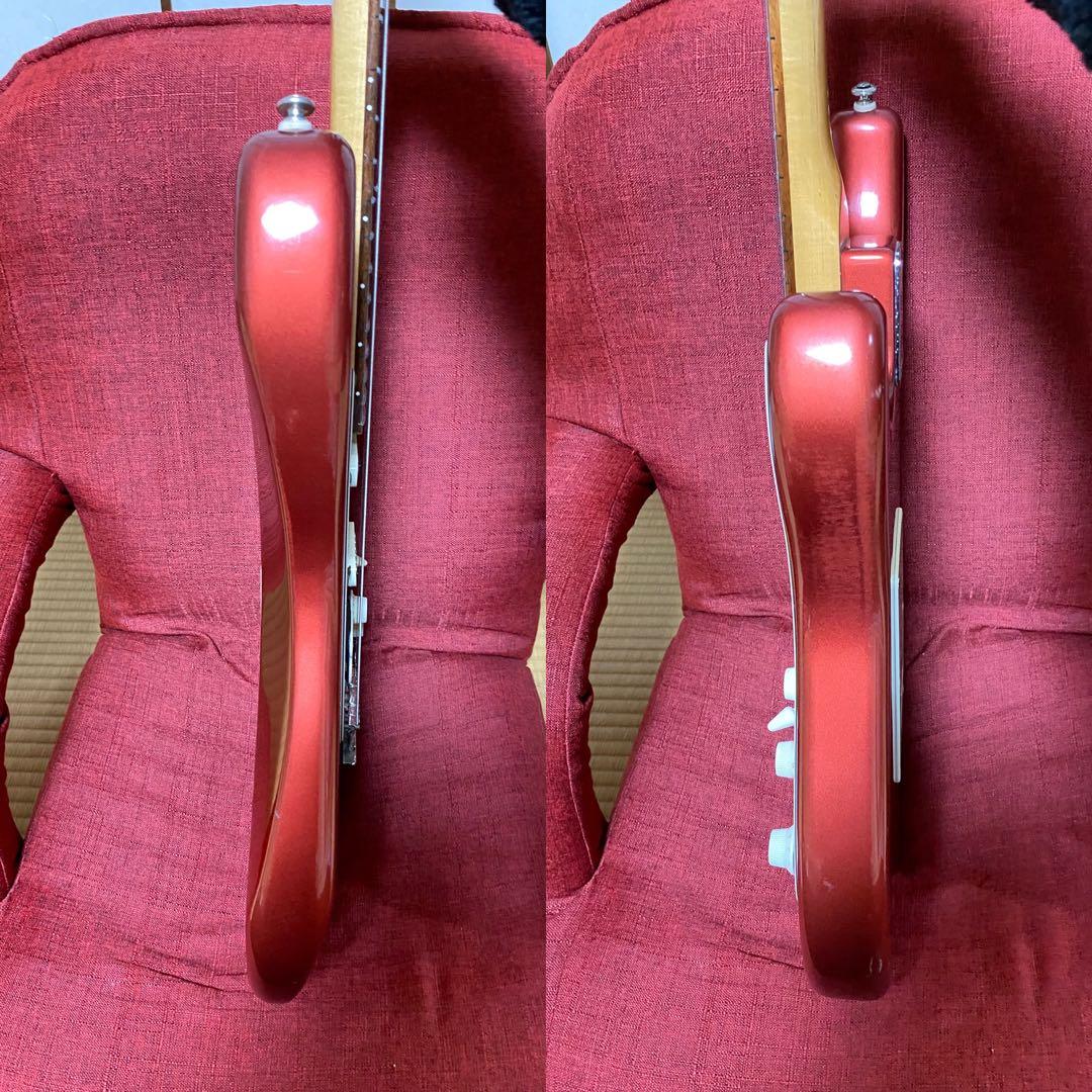 【美品】BUSKER'S バスカーズ ストラトキャスター 赤 エレキギター 入門